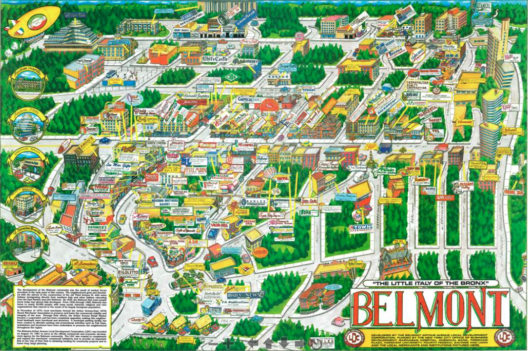 Belmont – Little Italy of the Bronx Ranlee Poster