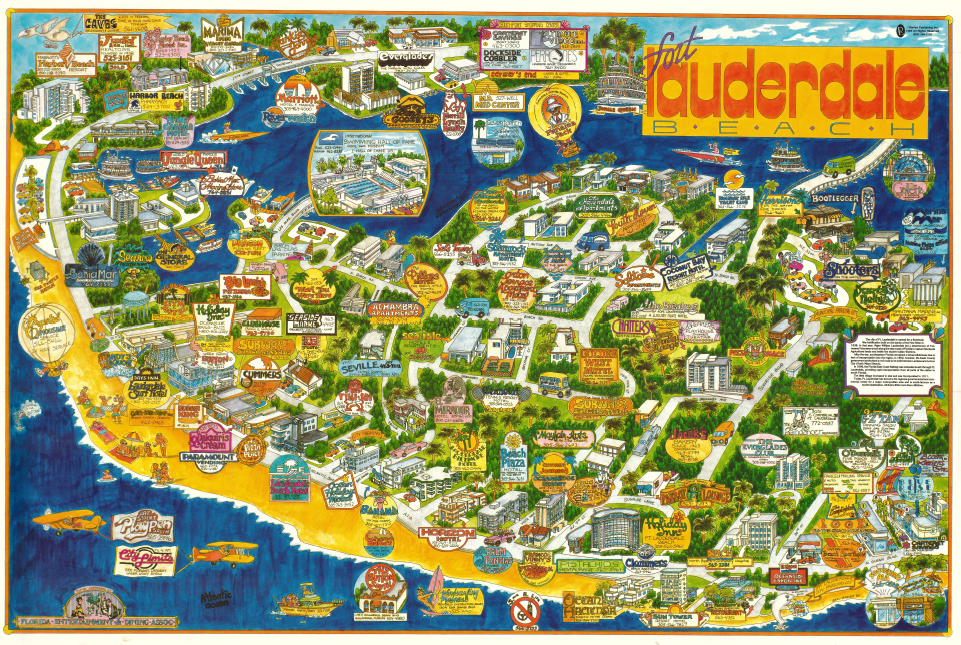 Fort Lauderdale Beach Ranlee Poster